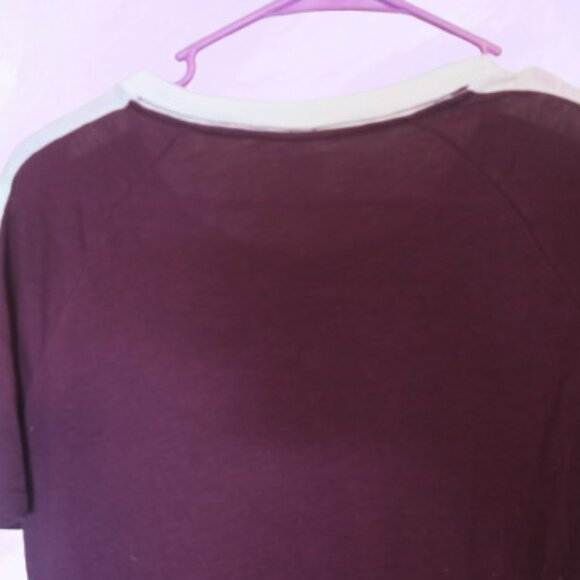 PINK Victoria's Secret outline pink sequined 86 t-shirt "pink" down sleeves XS - Picture 3 of 8